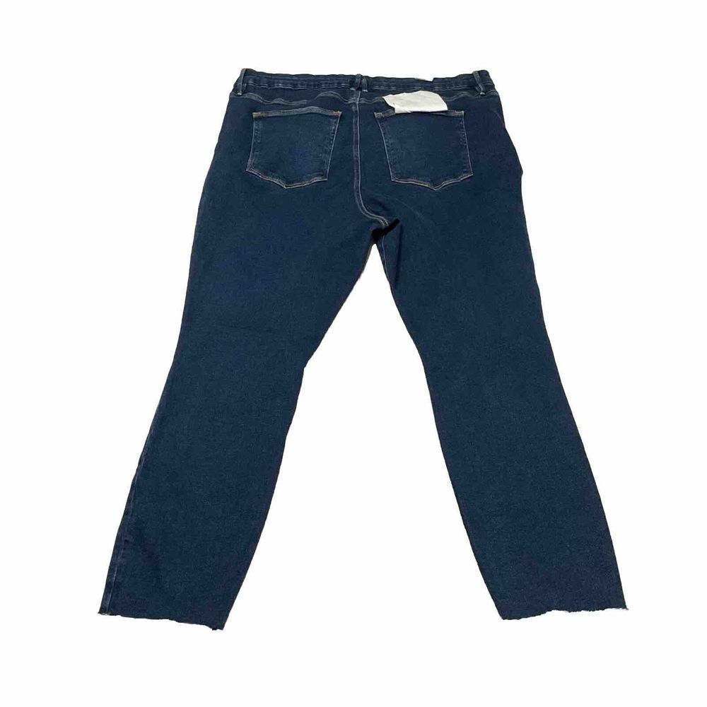 Good American Skinny Jeans Good Legs GLRH941T Blue866‎ Size 22 Inseam: 29"
